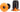 Wolf Tooth Alloy Bar End Plugs - Orange