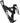 Elite Custom Race X Bottle Cage - Black with White Graphics