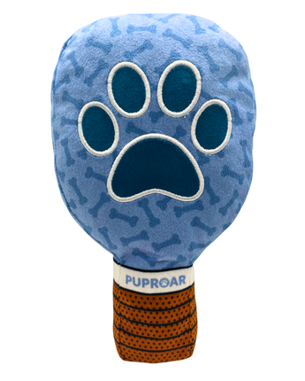 Pickleball Squeaky and Crinkly Dog Toy