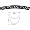 Boyd Rouleur Disc 700c Rim 32h Black