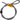 OnGuard Akita Cable: 4' x 10mm Gray/Orange