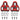 Exustar E-ARC11 Cleats Compatibility: Keo Grip Float: 7° Red