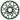 Wheels Manufacturing Gravel Direct Mount Chainring - 42t SRAM 8-Bolt Direct Mount 6.5mm Inboard Offset T-Type Chain Compatible Green