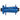 Hope Pro5 Disc F Hub (32h) 110x20mm (Non-Boost) Blue