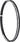 Spank Oozy Trail 395+ Rim - 27.5" Disc Black 32H