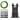 OneUp Components EDC Threaded Top Cap Dark Green