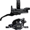 Shimano Deore XT M8200 Disc Brake Lever - Right/Rear Post Mount 2-Piston Caliper SM-BH90-SBM Hose Fin Metal Pads BLK