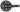Shimano Altus FC-M311 Crankset - 170mm 7/8-Speed 48/38/28t Riveted Square Taper JIS Spindle Interface BLK