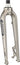 Benno Boost Replacement Fork - Aluminum 2022+ Thru-Axle 24" Post Mount Titanium Gray