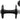 Sturmey Archer Track Front Hub 32h - Black Anodized