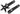 Promax SQ-1 Crank Arm Set - 160mm Square Taper JIS Spindle Interface 110mm BCD BLK