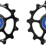 CeramicSpeed Pulley Wheels SRAM Eagle/AXS 1 x 12 Speed - 14 Tooth Coated Races Alloy BLK
