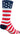 SockGuy Crew USA Flag Socks - 6" Red/White/Blue Large/X-Large
