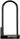 Kryptonite Keeper U-Lock - 4 x 10" Keyed Black Includes bracket