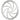 Reverse Steel Disc Rotor 203mm - Silver