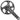 Shimano CUES FC-U6000-1 Crankset - 170mm 9/10/11-Speed 40t Asymmetric 110 BCD Hollowtech II BLK