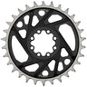 SRAM XX Eagle T-Type Direct Mount Chainring - 30t 12-Speed 8-Bolt Direct Mount 3mm Offset Aluminum BLK D1