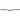 Reverse Lukas Knopf Bar (31.8) 25mm/770mm Black/White  