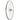 Halo Retro Rear Wheel 32h Polished Silver