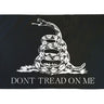 Don't Tread On Me (Black) 3x5' FLAG - Gio's Outdoors
