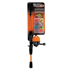 Eagle Claw Pack It Expedition 6'6" Telescopic Combo Spincast Rod/ Tackle Kit - Gio's Outdoors