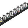 Wera Belt B 4 Zyklop socket set - 3/8" drive 9 pieces