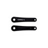Leonardi Capo 8-Bolt Crank Arms 165 Blk (Spindle Separate) 