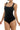 Double Layered Sleeveless Square Neck Bodysuit - Black - Gio's Outdoors