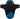 RockShox MTB Fork Fender Black with Gloss Blue Print