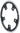 MSW Multi Speed 44t x 110mm Outer Chainring Black