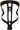 Planet Bike Air 18 Water Bottle Cage: Black