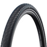 Schwalbe Motion Big Apple Hybrid Tire 20''x2.00 Wire Clincher Addix Green RaceGuard Reflex 67TPI Black