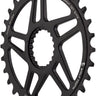 Wolf Tooth Elliptical Direct Mount Chainring - 34t Shimano DM Boost 3mm Offset Drop-Stop ST Requires 12-Speed HG+ Chain BLK