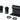 Delta Bike Hitch Pro Truck Rail Fork Mount: Thru-Axle 12/15mm