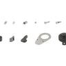 Unior 1/4in Reversible Ratchet Spare Parts Silver Tool