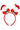Christmas Shimmery Tinsel Novelty Head Boppers - Gio's Outdoors -Cap Zone