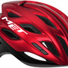 MET Estro MIPS Helmet - Red/Black Metallic Glossy Small