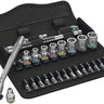 Wera 8100 SA 8 Zyklop Metal Ratchet Set - 1/4" Drive Metric Switch Lever