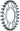 Gates Carbon Drive CDX CenterTrack Front Sprocket  - 26t For Bosch GEN 2 Silver