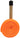 Tubolito Tubo BMX Tube - 22/24 x 1.5-2.5" 40mm Schrader Valve Orange