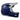 7iDP Project 23 Fiber Glass Full Face Helmet Matt Deep Space Blue/Gloss Grey S 55 - 56cm