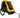 Burley Bee Child Trailer - Single Yellow