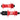 Industry Nine Solix CL Disc Hubs 12x100/142 TA 28h HG11 Red