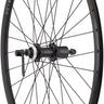 Quality Wheels Value Double Wall Series Rim+Disc Rear Wheel - 26" QR x135mm Center-Lock/Rim Brake HG10 BLK Clincher 32H