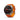 Garmin fenix 9 Pro 51mm Watch Watch Color: Titanium Wristband: Autumn Orange / Spark Orange - Silicone