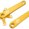 Promax SQ-1 Crank Arm Set - 170mm Square Taper JIS Spindle Interface 110mm BCD Gold