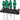 Wera 334/6 Rack Screwdriver Set - Kraftform Plus Lasertip and Rack
