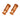 Granite-Design Juicy Nipples Orange Pair