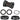 FSA PF30 to MegaExo Steel Bottom Bracket Kit for MTB with Adapter