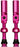 Muc-Off Big Bore Hyrid Tubeless Valve Stems - Small 30mm Pink